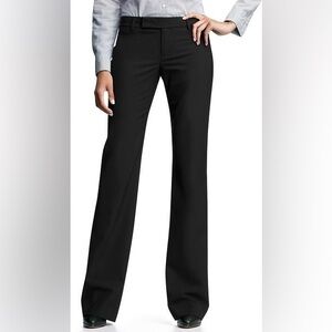 *GUC* GAP Modern Boot Cut Black Pants Trousers Size 6R
